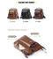 Casual Shoulder  High Quality Bag PU Leather Men's Handbag  Messenger Bags Tote Bag