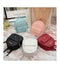 Mini Backpack Women PU Leather Shoulder Bag For Teenage Girls Kids Multi-Function Bagpack