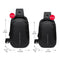 Multifunction Crossbody Bags Men USB Charging Chest Pack Water Repellent Shoulder Bag