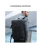 Multi-layer Space 17 inch USB Recharging Laptop Travel Male Bag Anti-thief Backpack