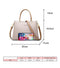 Elegant Fall Winter Bag Leather Handbag Simple Tote Large Capacity Purse Messenger Bag for Women