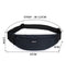 Men Waist Bag pack Purse Waterproof Canvas Travel Phone belt bag pouch Casual Bag for Belt Hip Pack