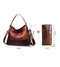 Genuine Leather  Luxury Top-handle Ladies Bucket Shoulder Designer Band Large Crossbody Bag