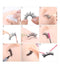 NEW Eyelash Extension Kit Individual Lash Grafting Set At Home False Brush Tweezers Makeup Tools