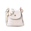 Super Mini Stone Pattern PU Leather Crossbody Bag For Women 2020 Luxury Pearl Design Handbags