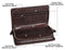 Quality Cowhide Men Clutch Wallets Genuine Leather Long Purses Business Large Capacity Wallet Double Zipper Phone Bag For Male