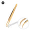 Professional Eyelashes Tweezers For Lashes Extension Nipper Stainless Steel High Precision Eyelash Extension Tweezers Set