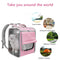 Pet Cat Carrier Backpack Breathable Cat Travel Outdoor Shoulder Bag For Small Dogs Cats Portable Packaging Carrying Pet Supplies