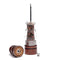 Wooden Salt and Pepper Grinder Set - Wood and Acrylic Mills, Adjustable coarseness ceramic grinder