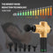 Professional Massage Gun 30 Speed for Fascia Muscle Massager Athletes deep tissue percussion for Gym Office Home